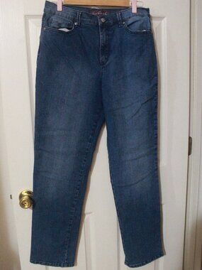 Title: Gloria Vanderbilt Blue Straight Leg Denim Jeans Women’s Size 10 (337)